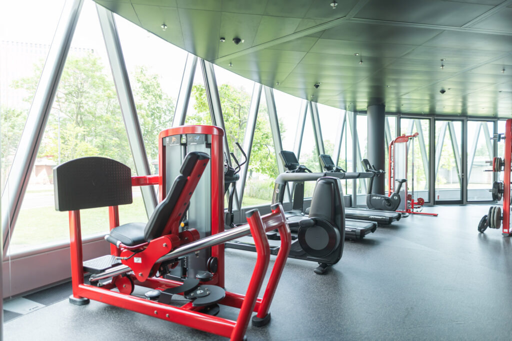 Fitnessstudio Fit&Work im Westhafen Tower