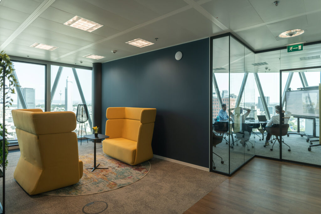 Huddle Room im Westhafen Tower