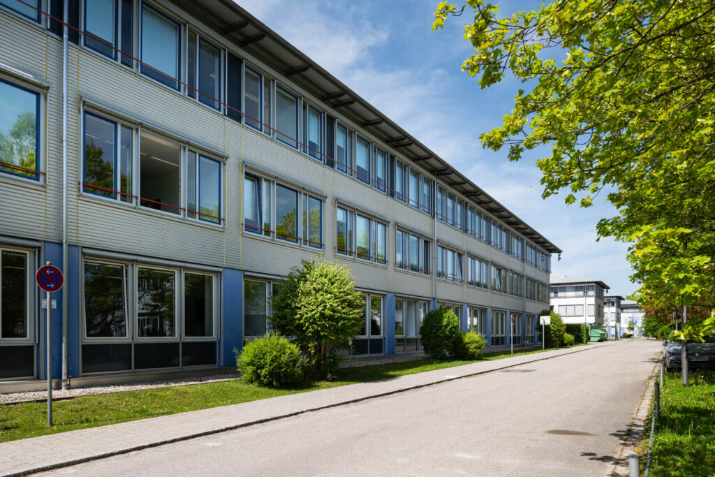 Außenansicht Bürohaus Haar in München